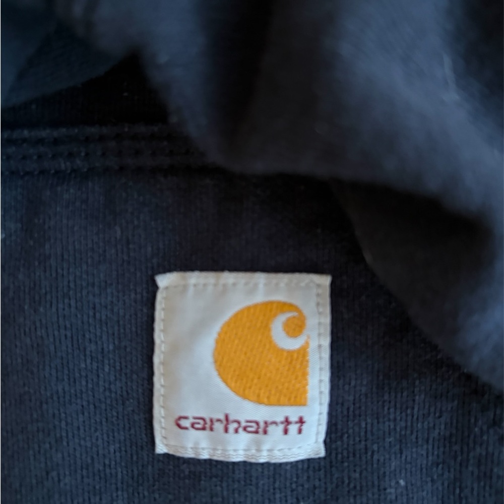 Carhartt Men's Loose Fit Logo Sleeve Graphic Sweatshirt Size Medium - Picture 7 of 8